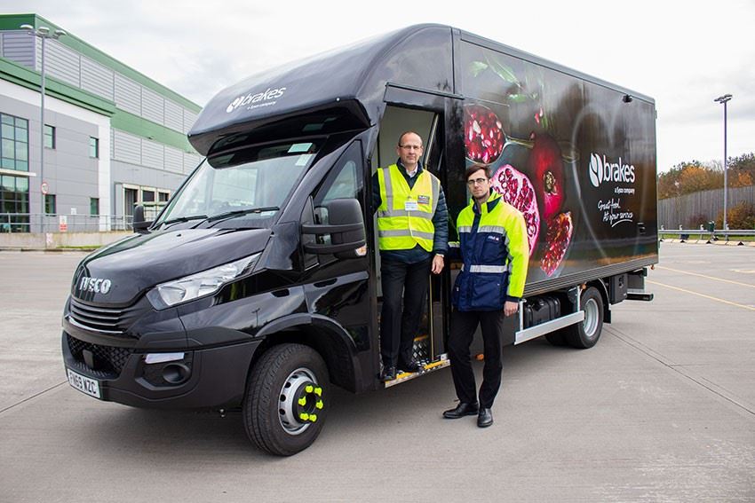 First Of Its Kind Food Distribution Truck Delivered To Brakes Foodservice